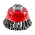 Wire Cup Brush Twisted 80mmxm14 Bulk